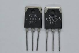 Транзистор 2SA1491 & 2SC3855 TO-3P pair