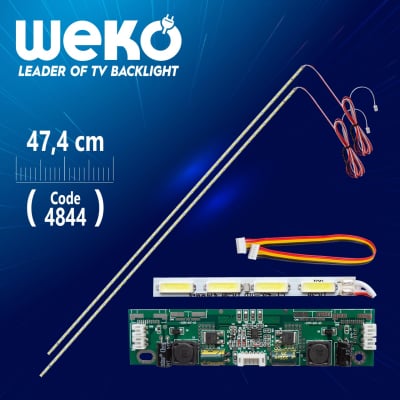 Диодни ленти универсални 2 бр.474mm UNİVERSAL led51 +Driver