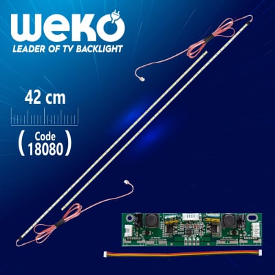 Диодни ленти универсални 2 бр. 420mm UNIVERSAL led48 +Driver