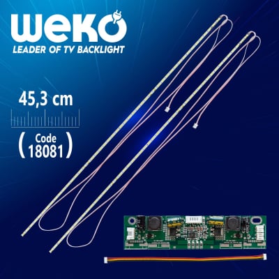 Диодни ленти универсални 2 бр. 453mm UNİVERSAL led48 +Drive