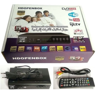Цифров ефирен DVB-T/T2 HD приемник,HDMI + 6 RCA -изхода, HDOpenbox DVB-T15