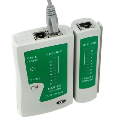 Тестер за кабели CHL-468 за RJ45, RJ11
