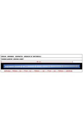 Диодни ленти к-кт 2 бр/pc  ARCELIK 32\'\' DRT_REV0.2 - ZVC65600-AA