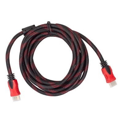 Кабел HDMI to HDMI 3M кутия  с оплетка и ферит
