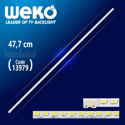 Диодна лента 1 бр/pc  42\" V5 Edge FHD REV 0.1 3 A-TYPE LEFT