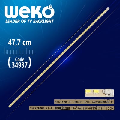 Диодна лента 1 бр/pc  Led backlight THC420009 V1-r