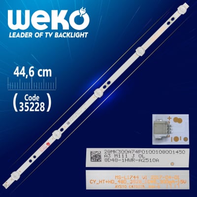 Диодна лента 1 бр/pc  Led Backlight MS-L1744 V1