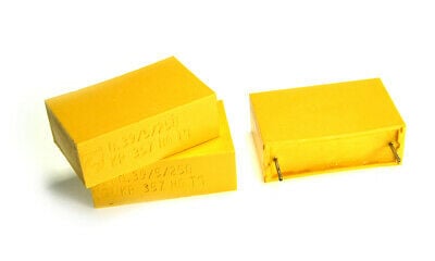 Кондензатор електр.390NF (0.39UF) 250V KP357