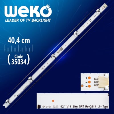 Диодна лента 1 бр/pc  6916L-1682A L1-TYPE 42\" V14 SLİM DRT REV0.6