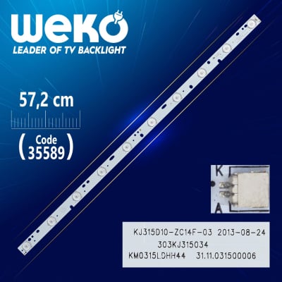 Диодни ленти комплект 2 бр/pcs ARIELLI 32\" SET 2PCS IC-C-CN032D127
