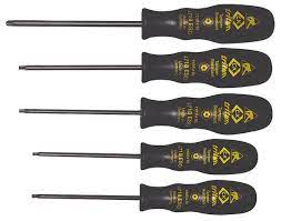 Комплект отвертки CK Triton от4 части ESD Torx  TX08, TX10, TX15, TX20.