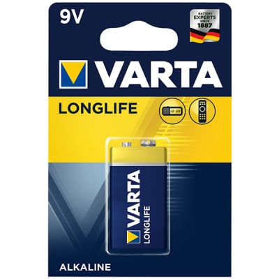 Батерия 9V Long life блистер