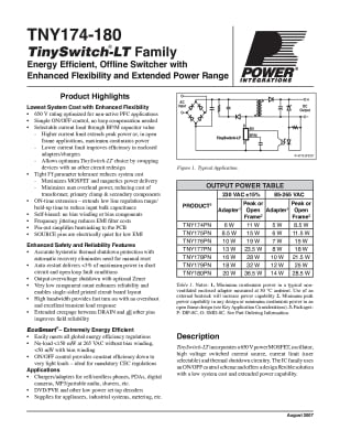 Интегрална схема TNY176PN DIP-7