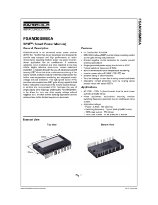 Интегрална схема FSAM30SM60A