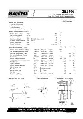 Транзистор 2SJ406