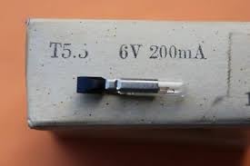 Лампа мини LAMP 6020 12V T5.5
