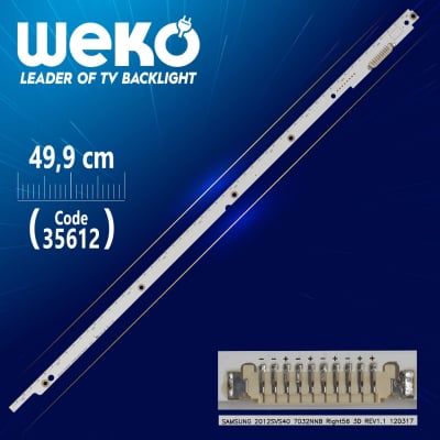 Диодна лента 1 бр/pc  2012SVS40 7032NNB 3D 56 RIGHT