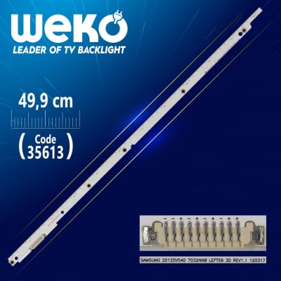 Диодна лента 1 бр/pc  2012SVS40 7032NNB 3D 56 LEFT