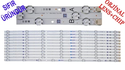 Диодни ленти комплект 11 бр/pcs LED828-829 650DLED A*B-TYPE Rev02