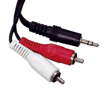 Кабел CABLE 2RCA-3.5 STEREO JACK 15m