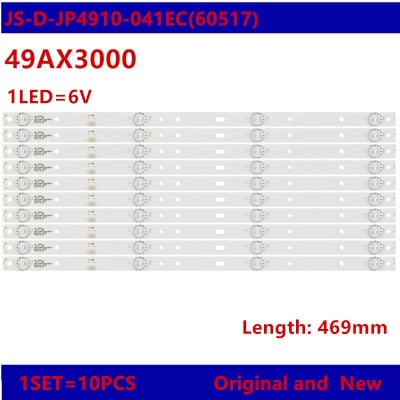 Диодни ленти комплект 10 бр/pcs JS-D-JP4910-041EC led323
