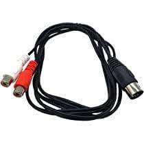 Кабел 5 DIN PLUG 2 RCA F