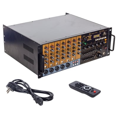 Усилвател 6-канален 2400W трансформаторен