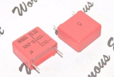 Кондензатор кер.220NF/250V MKP10