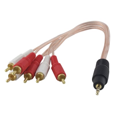 Кабел CABLE 3.5mm STEREO MALE - 6 RCA MALE