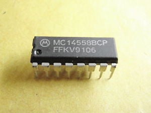 Интегрална схема   MC14558BCP DIP16