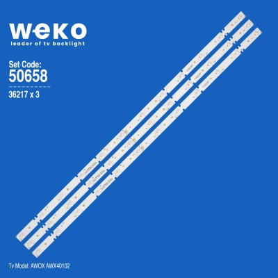 Диодни ленти комплект 3 бр.40INCH ;LED40D12A/B-ZC21AG-02
