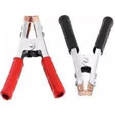 Съединител тип крокодил комплект 2 бр. 155mm RED&BLACK