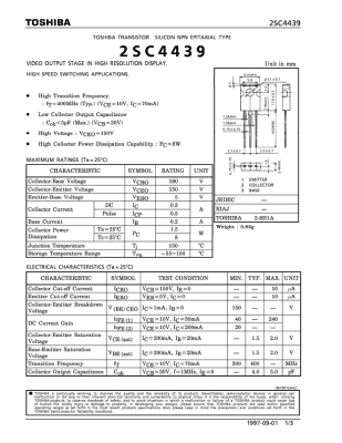 Транзистор 2SC4439 TO-126
