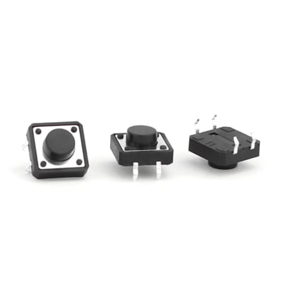 Бутон 4P 12x12 h6mm  пъпка 3mm