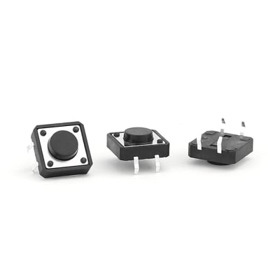 Бутон 4P 12x12 h5mm  пъпка 2mm SW M101