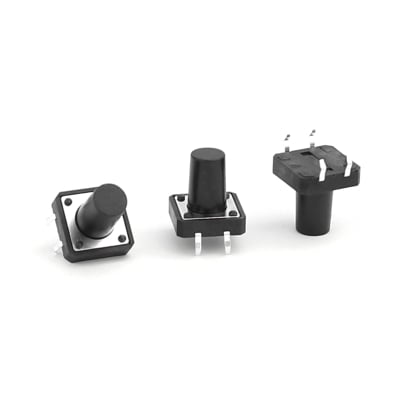 Бутон 4P 12x12 h13mm  пъпка 10mm