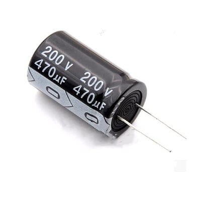 Кондензатор електр. 470MF 200V 105\'