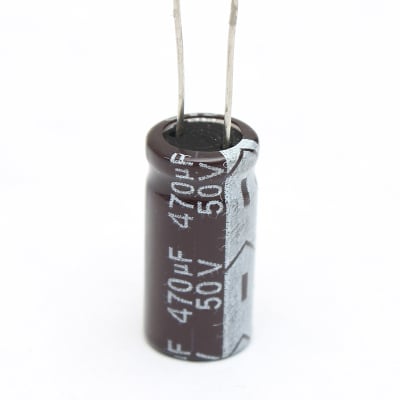 Кондензатор електр.470MF50V  105\'C LOW ESR
