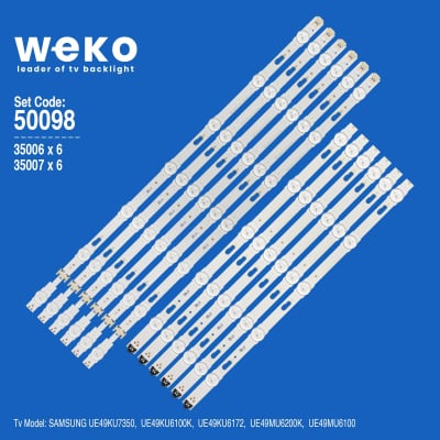 Диодни ленти 12бр/pcs.BN96-40632A +  BN96-40633A