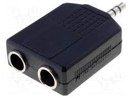 Букса AC-013 3.5 STEREO JACK/2X6.35mm STEREO