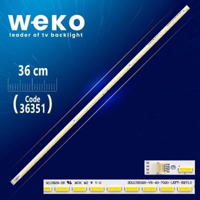 Диодни ленти комплект 2 бр/pc 2011CSR320_V6_40_7020 Left & Right