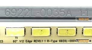 Диодни ленти комплект 2 бр/pcs  60INCH V12 EDGE REV0.1
