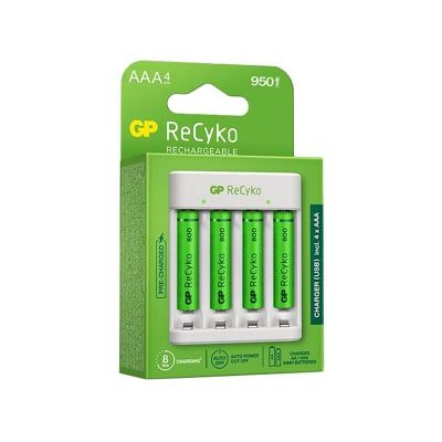 Зарядно устройство за батерии GP Recyko Usb U411 4x950