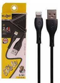 Кабел USB-iPhone, iPad и iPod 2.4A 1m
