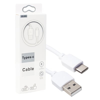 Кабел  USB-USB TYPE-C 1.5m 2.1A