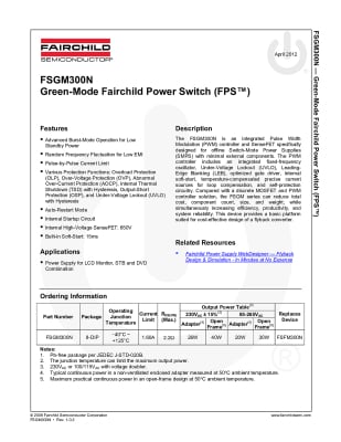 Интегрална схема FSGM300N  DIP-8