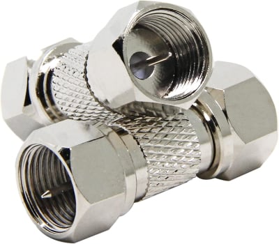 Букса F TO F CONNECTOR MALE RG6U F-TYPE
