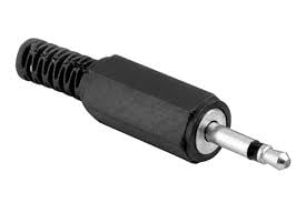 Букса пластмасова черна  MONO 3.5mm