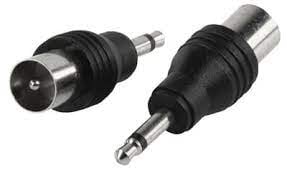 Преход  3.5 mono jack - RF TV MALE
