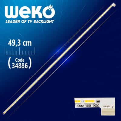 Диодна лента 1 бр/pc  39INCH  7020PKG 52EA REV0.3